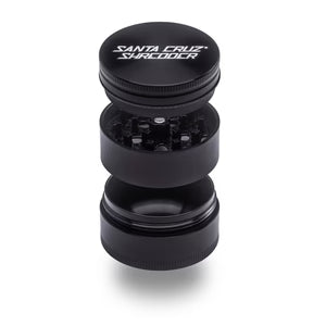 Santa Cruz Aluminum 3 Piece Medium Herb Grinder/Shredder