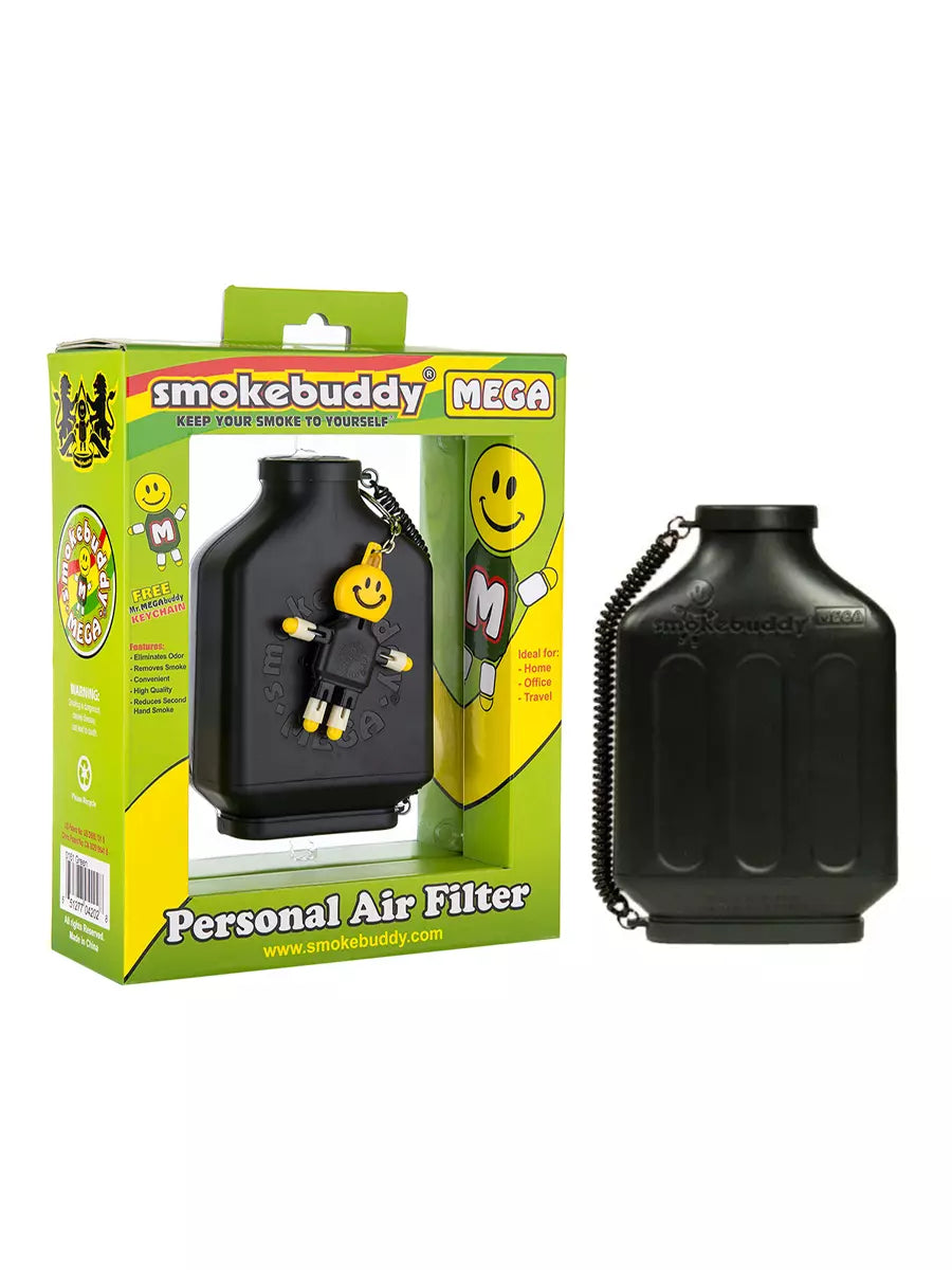 Smoke Buddy Mega Personal Air Purifier Cleaner Filter Removes Odor