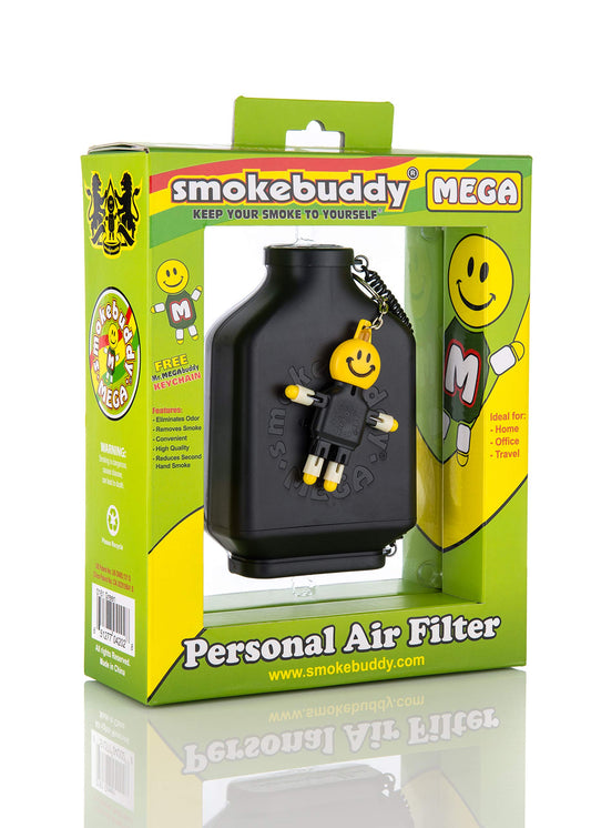 Smoke Buddy Mega Personal Air Purifier Cleaner Filter Removes Odor