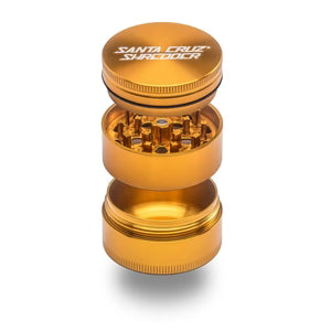 Santa Cruz Aluminum 3 Piece Medium Herb Grinder/Shredder