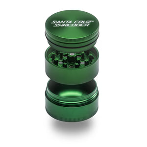 Santa Cruz Aluminum 3 Piece Medium Herb Grinder/Shredder