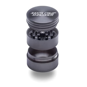 Santa Cruz Aluminum 3 Piece Medium Herb Grinder/Shredder