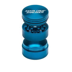Santa Cruz Aluminum 3 Piece Medium Herb Grinder/Shredder