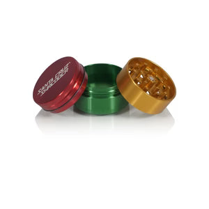 Santa Cruz Aluminum 3 Piece Medium Herb Grinder/Shredder